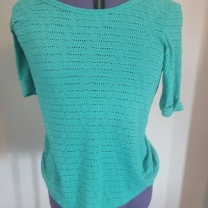 Turquoise top